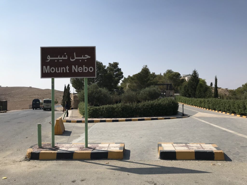 Cestou k Mŕtvemu moru, Mount Nebo v Jordánsku