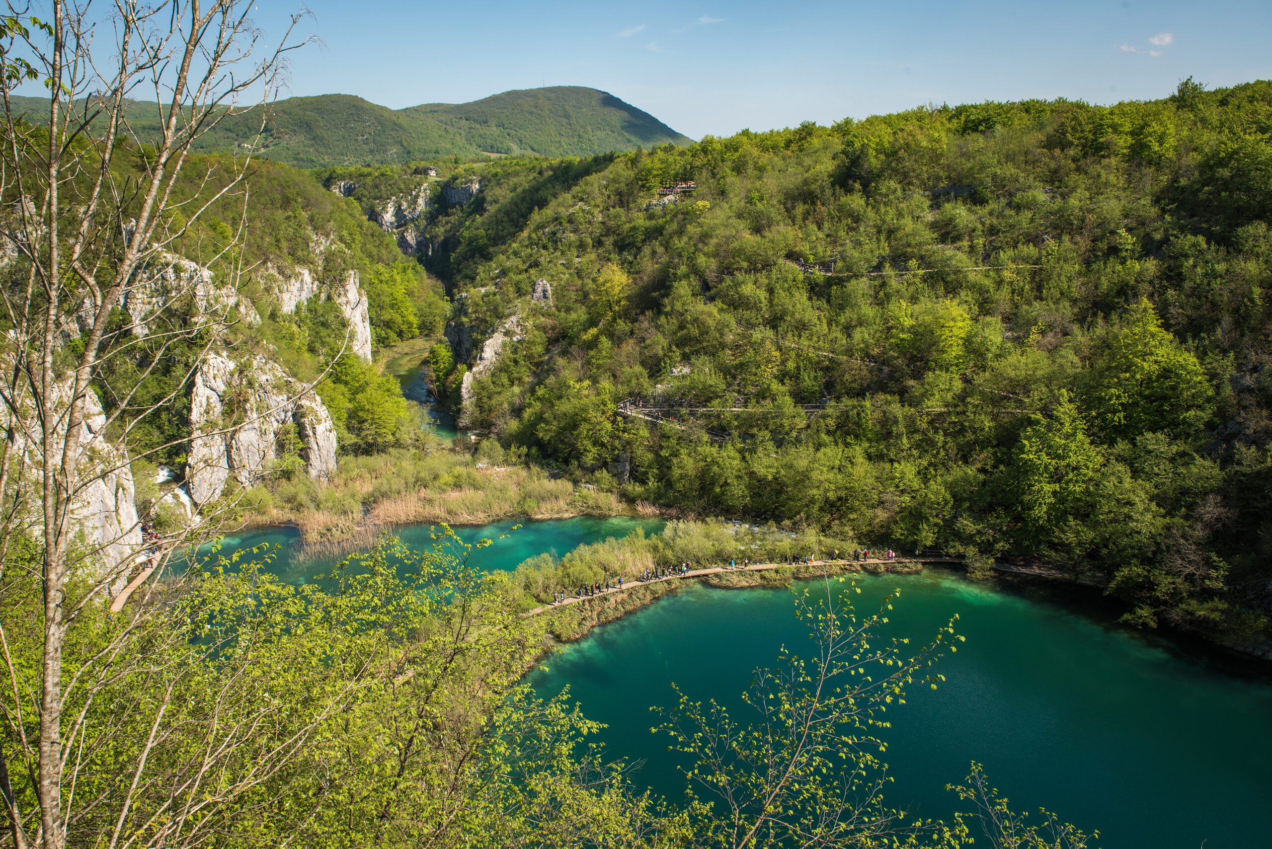 Národný park Plitvické jazerá v Chorvátsku