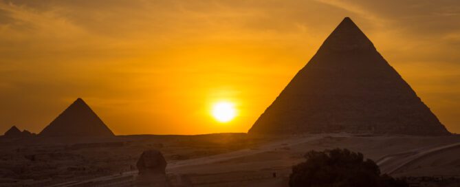 Pyramídy v Gíze, Egypt