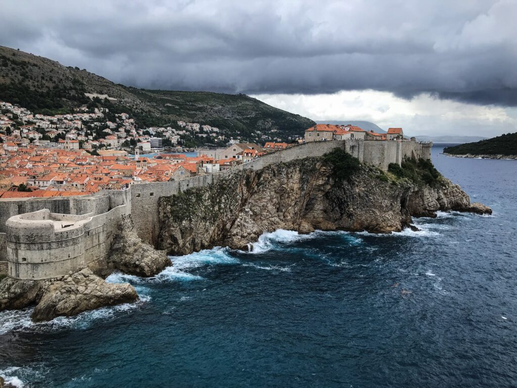 Pohľad z pevnosti Lovrijenac, čo vidieť v Dubrovníku