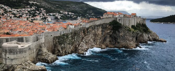 Pohľad z pevnosti Lovrijenac, čo vidieť v Dubrovníku