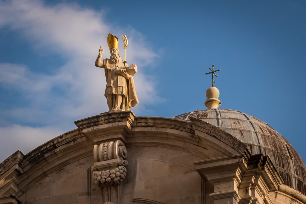 Socha sv. Blažeja, patróna Dubrovníku