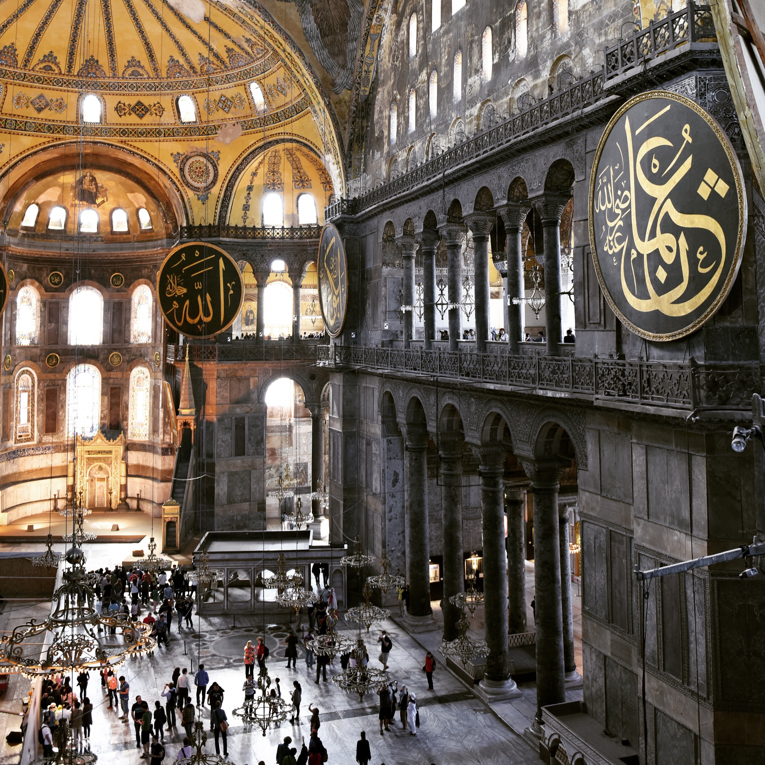 Interiér Hagia Sofia