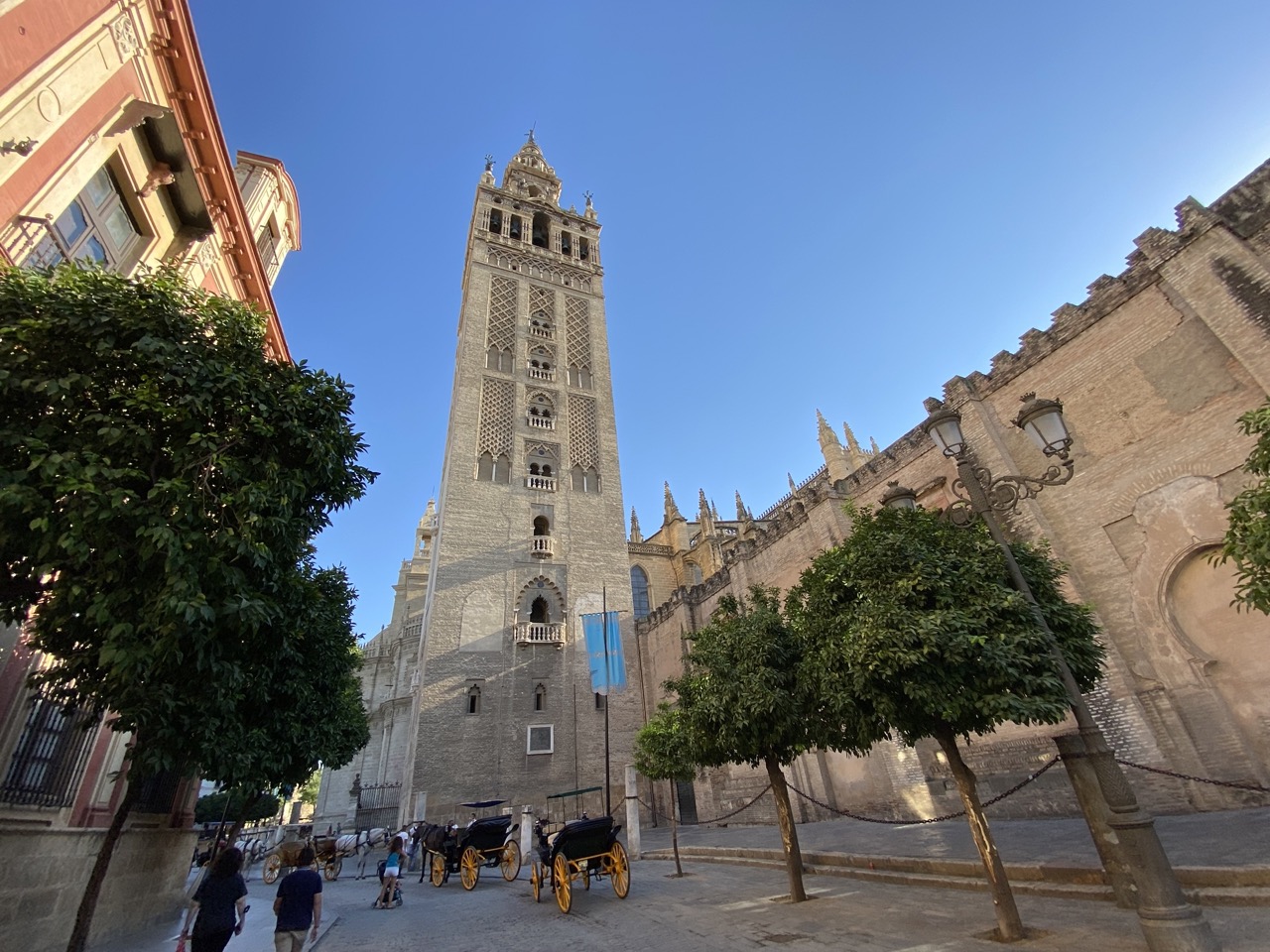 La Giralda zvonica La Giralda v Seville
