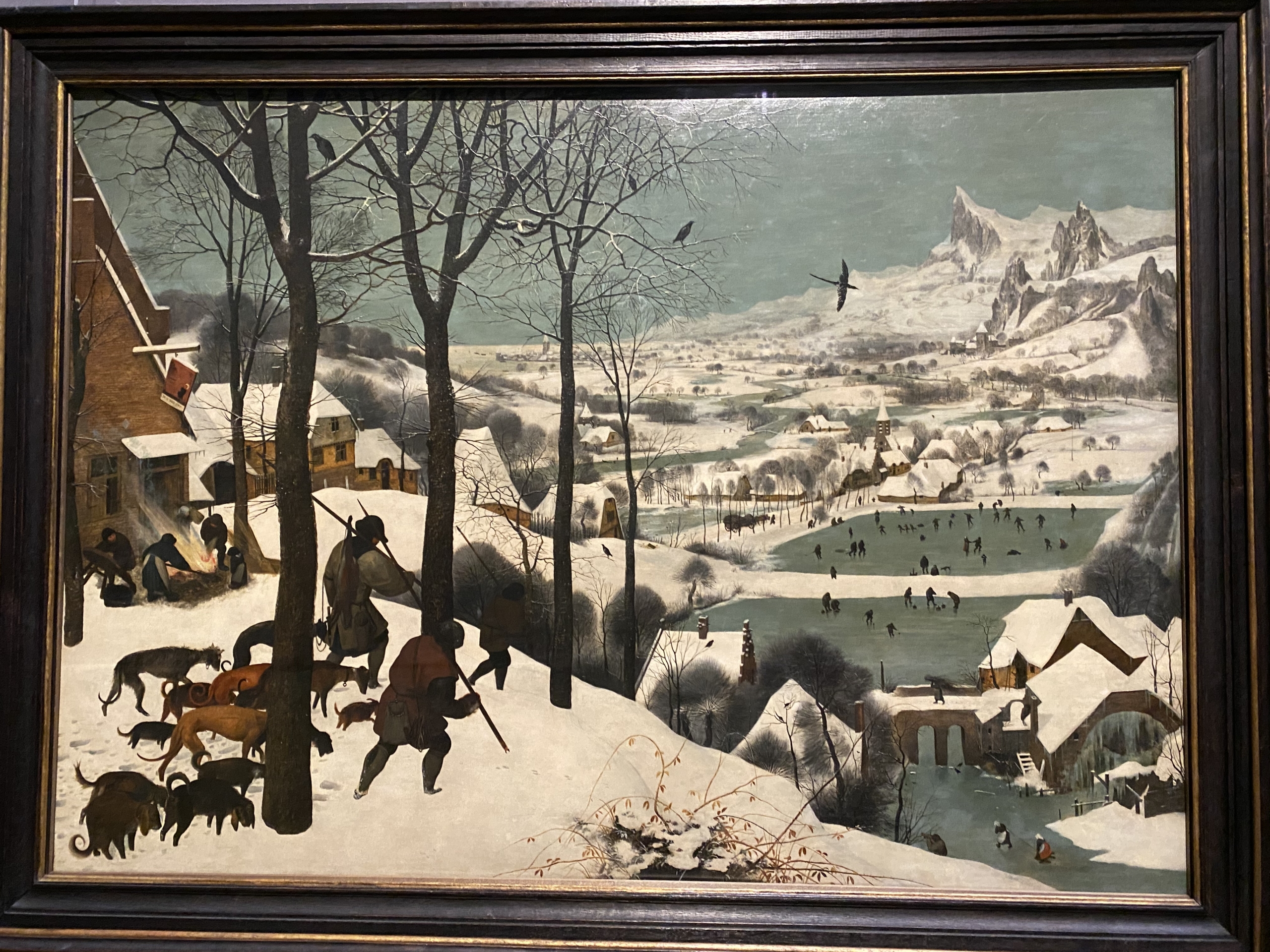 Viedeň Viedeň: čo vidieť za deň - Pieter Brueghel st. - Lovci v snehu (1565)