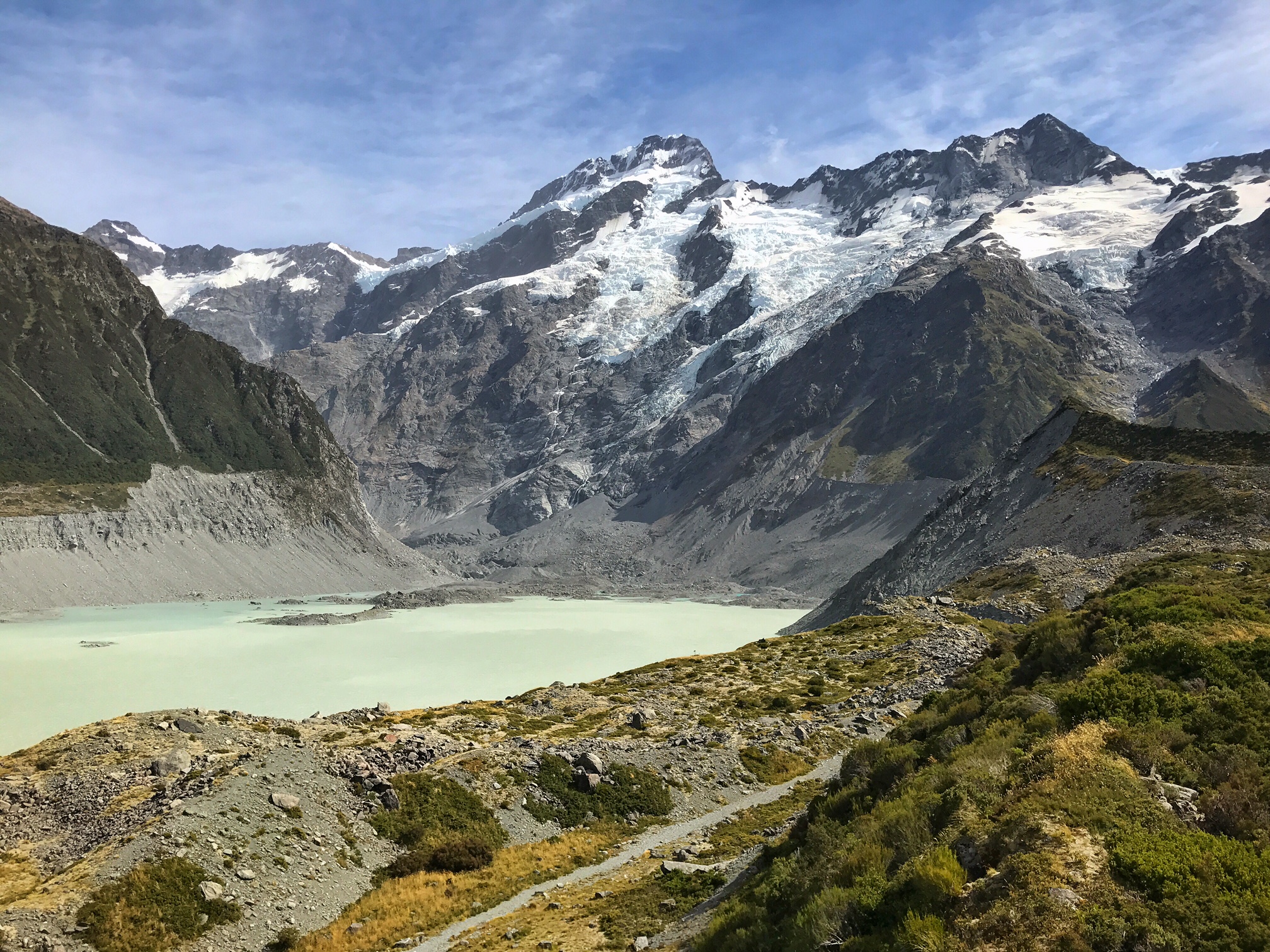 Nový Zéland – Hooker Valley Track Nový Zéland