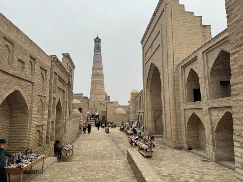 minaret Islama Chodžu v Chive
