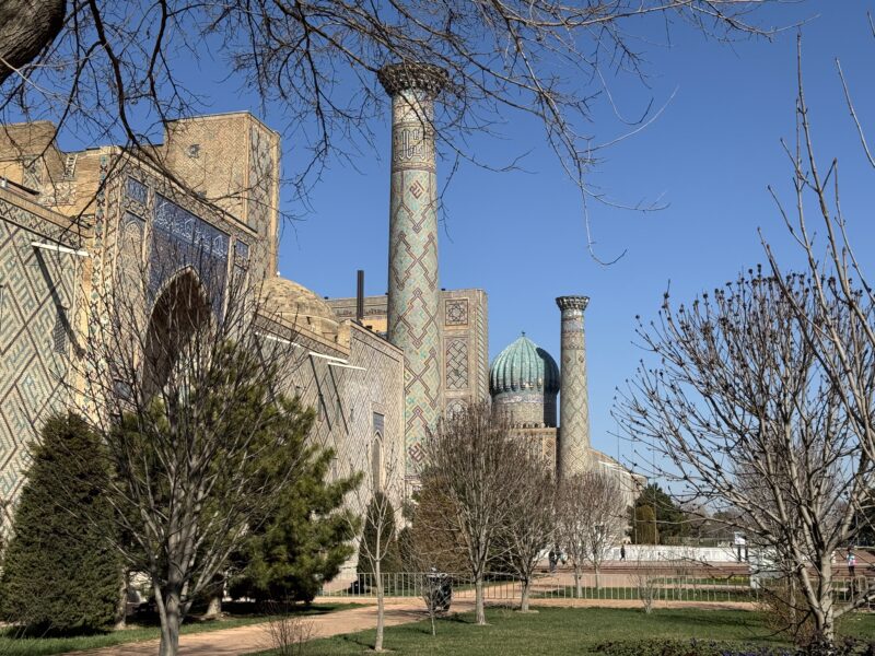 námestie Registan - Samarkand